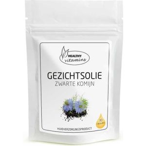 Gezichtsolie Zwarte Komijn | 30 capsules | Vitaminesperpost.nl