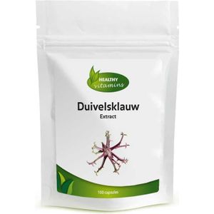 Duivelsklauwextract | 100 capsules | 6:1-extract | Vitaminesperpost.nl