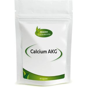 Calcium AKG | Ca-AKG | alfa-ketoglutaraat gebonden aan calcium | 60 vegan capsules | Vitaminesperpost.nl