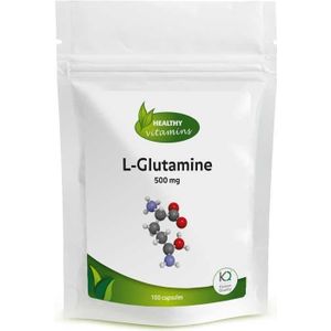 L-Glutamine - 100 capsules - 500 mg âŸ¹ Vitaminesperpost