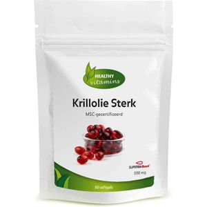 Krillolie Sterk | 60 softgels | 590 mg | Vitaminesperpost.nl