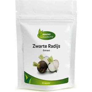 Zwarte Radijsextract - 60 Capsules - Vitaminesperpost.nl