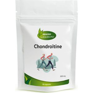 Chondroïtine 500 mg | 90 capsules | zuivere chondroïtine uit schaaldieren | vitaminesperpost.nl