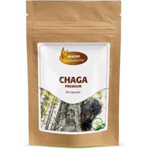 Chaga Premium | 60 capsules | Vitaminesperpost.nl