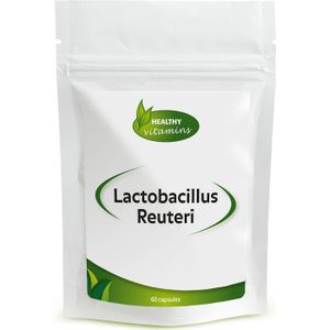 Lactobacillus Reuteri - 60 Vegan Capsules - Probiotica - 10 Miljard Micro-organismen - Maagzuurresistent