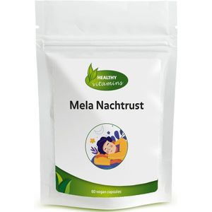 Mela Nachtrust | 60 capsules | Vitaminesperpost.nl