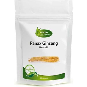 Ginseng | Natuurlijk | 60 capsules | Vitaminesperpost.nl