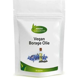 Vegan Borage Olie | 60 vegan capslues | Huid | antioxidant | celbeschermer | Vitaminesperpost.nl