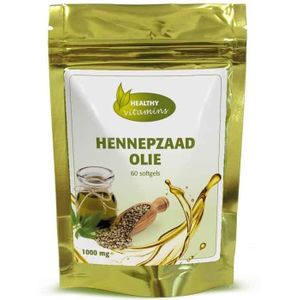 Hennepzaadolie | 60 capsules | Vitaminesperpost.nl