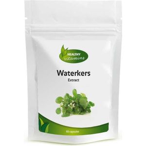Waterkersextract - 60 Capsules - Met Vitamine C - Voor Het Immuunsysteem