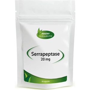 Serrapeptase 20 mg | 60 capsules | Vitaminesperpost.nl