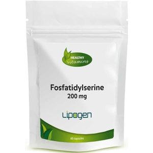 Fosfatidylserine | 200 mg | 60 capsules ⟹ Vitaminesperpost.nl