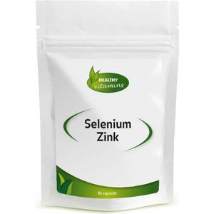Selenium & Zink | Sterk | 60 capsules | Vitaminesperpost.nl