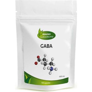 GABA | 100 capsules | 500 mg | Vitaminesperpost.nl
