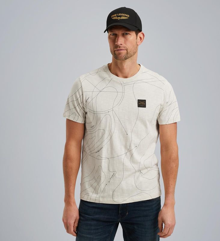 PME Legend T-shirt met allover print