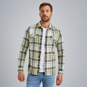 PME Legend Shirt jacket met ruitpatroon