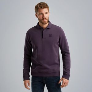 PME Legend Sweatshirt met polokraag