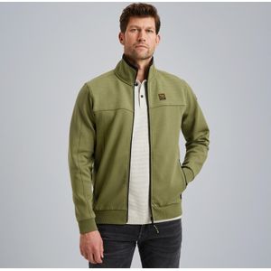 PME Legend - Sweat Jacket - Blauw - Interlock Sweatstof - Ritssluiting