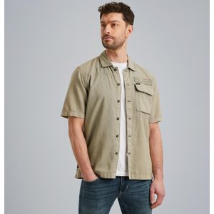 PME Legend Overhemd van een katoen/linnenblend