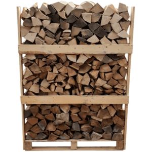 Eik-Essen Mix Haardhout - Grote Pallet - 700 houtblokken