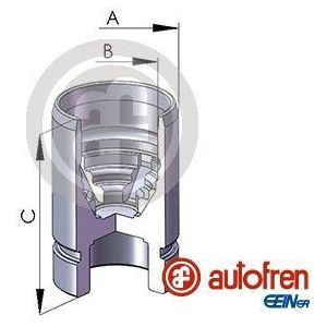 Zuiger, remklauw AUTOFREN SEINSA D02589