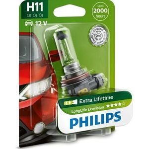Philips H11 12v LongLife EcoVision | 12362LLECOB1