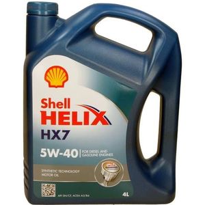 Shell Helix HX7 5W40 A3/B4 4L | 550070319