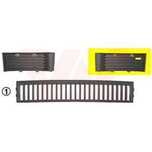 Ventilatiegrille, bumper VAN WEZEL 7625591