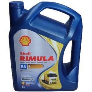 Shell Rimula Heavy Duty Diesel Engine Oil R5 E 10W40 5L | 550054713