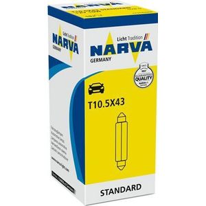 Gloeilamp, kentekenplaatverlichting NARVA 173143000