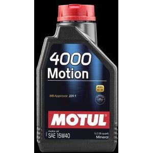 Motul 4000 Motion 15W40 4Stroke Mineral Oil 1L | 102815