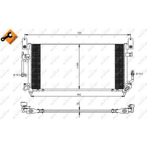 Condensor, airconditioning NRF 35423