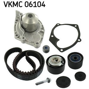 Waterpomp + distributieriem set SKF VKMC 06104