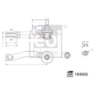 Spoorstangeind FEBI BILSTEIN 184606