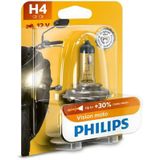Philips Vision Moto H4 12v 60/55w P43t-38 | 12342PRBW