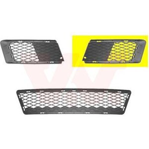 Ventilatiegrille, bumper VAN WEZEL 0659591