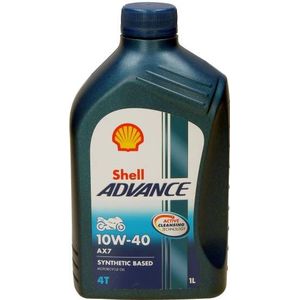 Shell Advance 10W40 AX7 4T 1L | 550053815