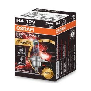 Osram Night Breaker 200 Laser H4 12V 60/55W | 64193NB200
