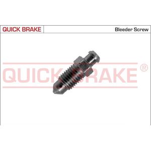 Ontluchtingsschroef / -nippel QUICK BRAKE 0102