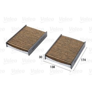 Interieurfilter VALEO 701017