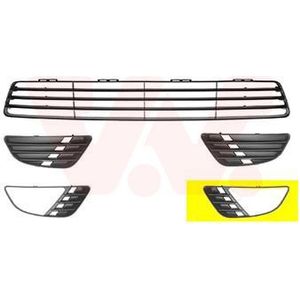 Ventilatiegrille, bumper VAN WEZEL 1805593