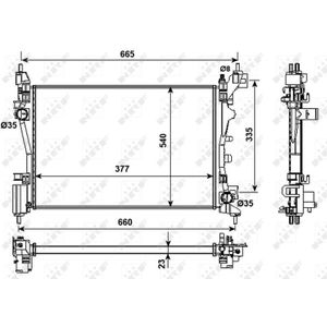 Radiateur NRF 53981