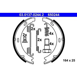 Remschoenset, parkeerrem ATE 03.0137-0244.2