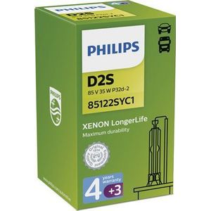 Philips D2S Xenon LongerLife | 85122SYC1