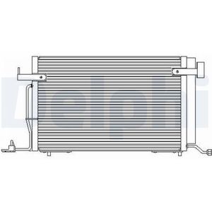 Condensor, airconditioning DELPHI TSP0225176