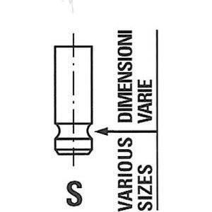 Inlaatklep FRECCIA R7079/SARNT