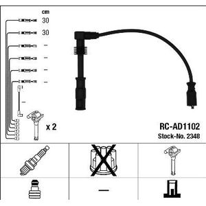 Bougiekabelset NGK 2348