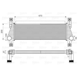 Intercooler, inlaatluchtkoeler VALEO 818352