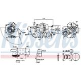 Turbocharger NISSENS 93631