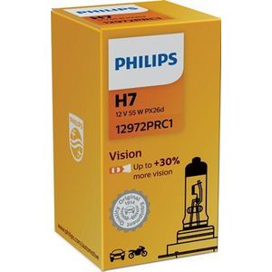 Philips Vision H7 55W 12V- Gloeilamp, verstraler | 12972PRC1